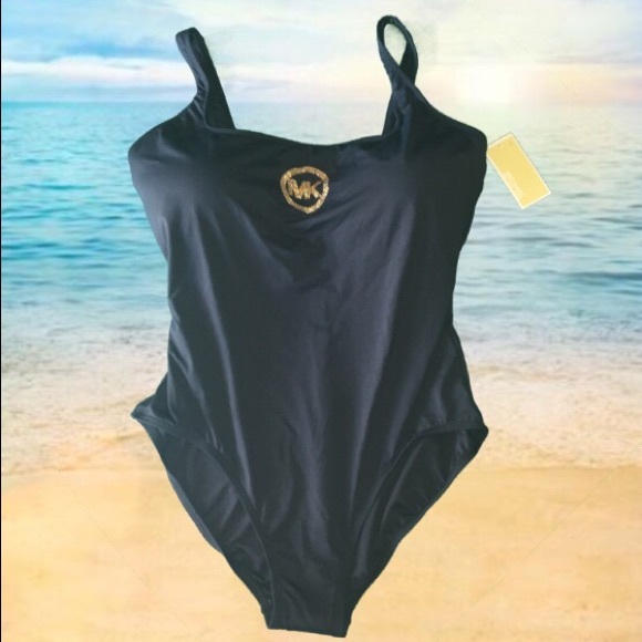 michael kors plus swimwear